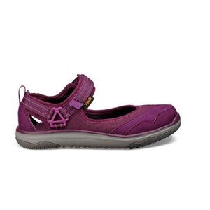 NEW Teva Terra-Float Leather Waterproof Shoes Sneakers Mary Jane W's 10 Purple